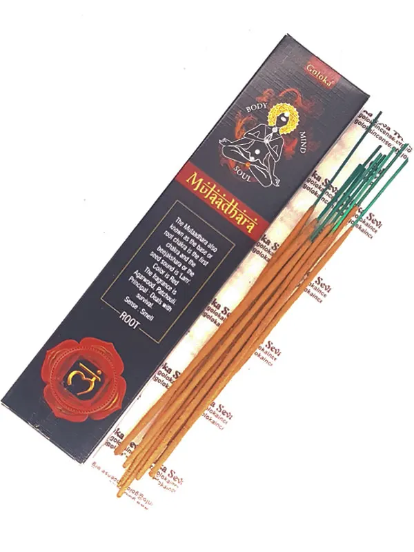 Goloka chakra muladhara handmade incense incense incensoshop tantra press product