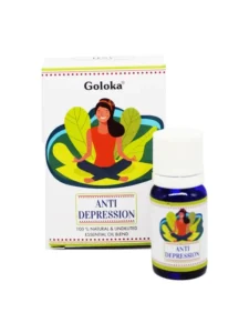 organic ayurvedic essence and natural remedy to help with depression from Goloka open inciensoshop